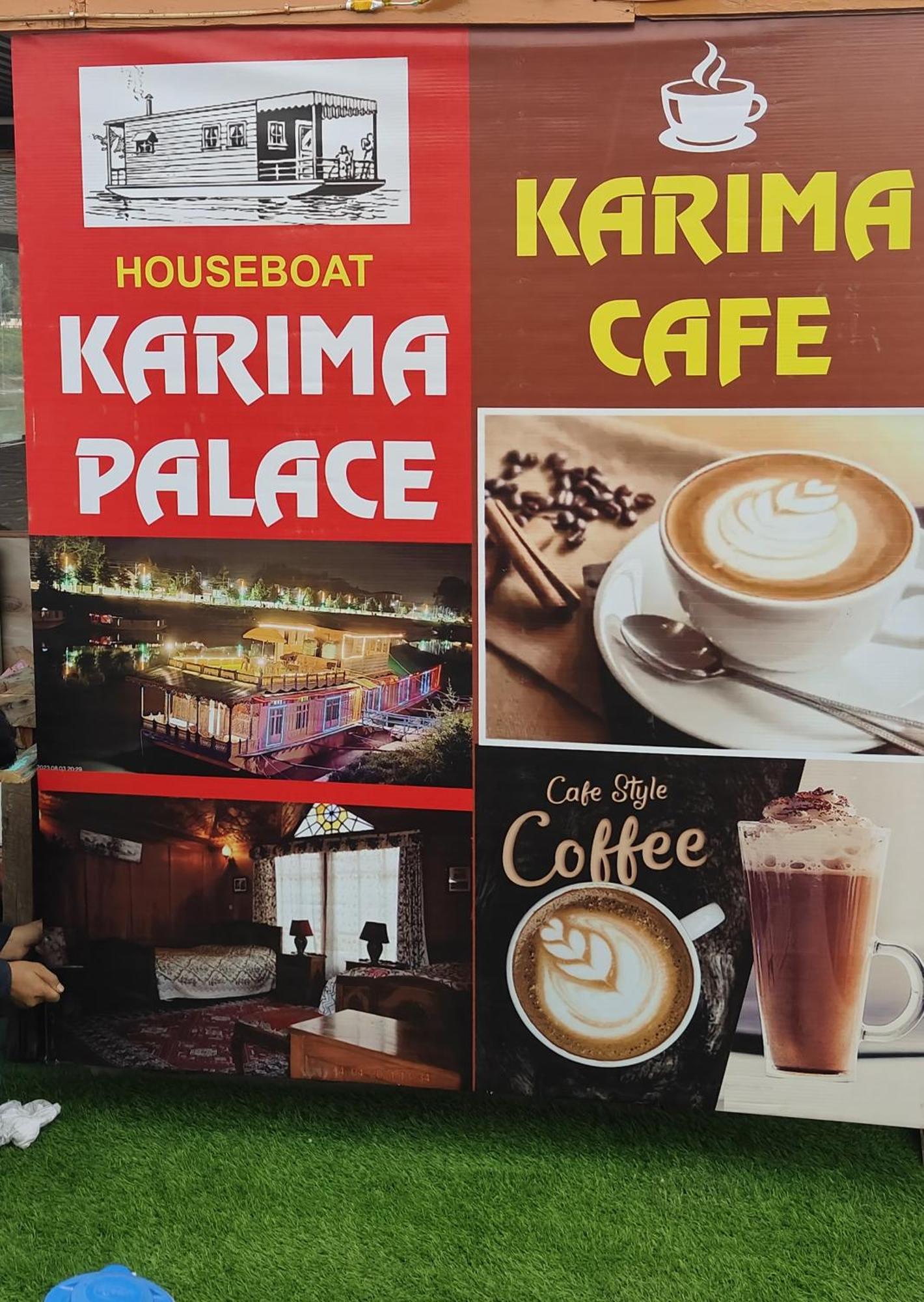 Houseboat Karima Palace Srīnagar Exterior foto